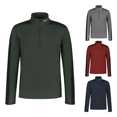 Icepeak Herren Half Zip Midlayer Funktionsshirt Thermoshirt Shirt Fleminton