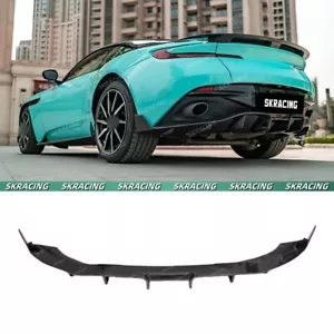 Alerón labial difusor trasero de fibra de carbono para Aston Martin DB11 2017-2023 - Imagen 1 de 9
