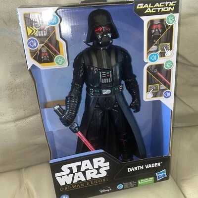 New. Star Wars: Galactic Action Darth Vader Interactive 12" Action Figure - Image 1 of 3