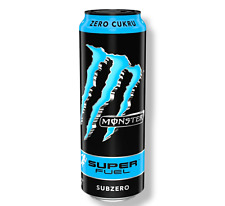 24 x Monster Energy Super Fuel Subzero Sportgetränk zuckerfrei m. Koffein 5,4/L