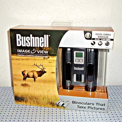 【NEW】BUSHNELL 111026 IMAGEVIEW 10 X 25MM DIGITAL CAMERA BINOCULARS WITH SD SLOT - Image 1 of 4