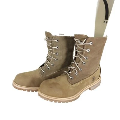 Botas impermeables Timberland Jayne US8M de cuero marrón polar con cordones para mujer Foto 1 de 4