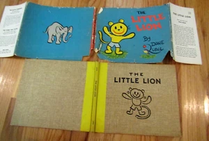 1953 Stated FIRST EDITION The Little Lion Dave Quail HC/DJ Rare! 2 Stories in 1 - Imagen 1 de 8