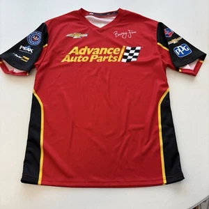 RARE Sublimated Brittany Force Main Gate Jersey T Shirt Advance Auto Parts Sz L - Picture 1 of 10