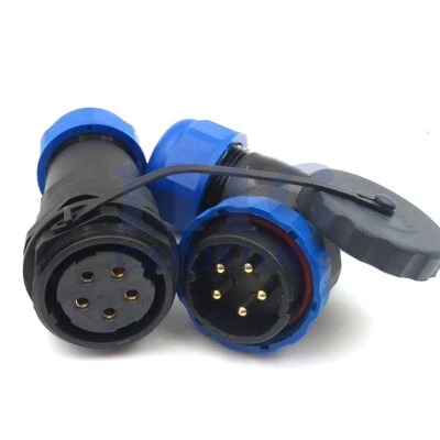 SD28 5 Pin Electrical Wire Cable Connector,Circular Waterproof Docking Plug IP68 - Image 1 of 4