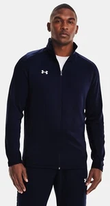 Giacca Under Armour Uomo UA Command Warm-Up Cerniera Intera Blu/Bianco Mezzanotte XL - Foto 1 di 6