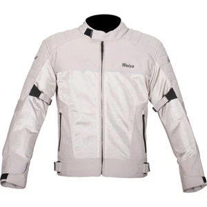 Weise Scout CE AA Mesh Air Summer Textile Motorcycle Motorbike Jacket Stone Grey - Picture 1 of 4