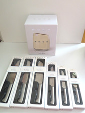 Blocco coltelli SMEG incl. 6 coltelli in beige stile retrò Santoku NUOVO in IMBALLO ORIGINALE