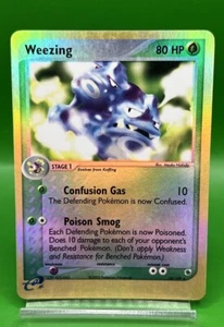 Weezing 24/109 Rare Reverse Holo Ruby & Sapphire Pokémon TCG -LP - Picture 1 of 2