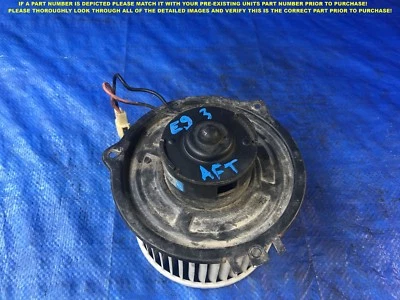 Ventilador motor soplador aire acondicionado Honda Civic 1992 1993 1994 1995 Aftermarket    Foto 1 de 4