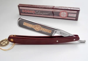 Rasiermesser DORKO 6/8" TRAUMHAFT Straight Razor Wood Solingen 1151 ANSEHN!! - Picture 1 of 22