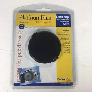 Platinum Plus By Sunpak 67 Mm Lens Cap And Cap Keeper New - Picture 1 of 6