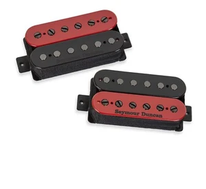 Seymour Duncan Nazgul & Sentient 6-saitiges schwarz & rot Zebra Humbucker Pickup Set - Bild 1 von 4