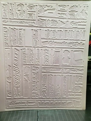 Vintage Letterpress FLONG Sheets of Clip Art Advertising Art Work NOS (lot A6) - Image 1 of 4