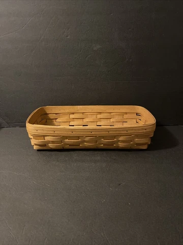 Longaberger 2008 Bread Basket 14X8x4 Cover