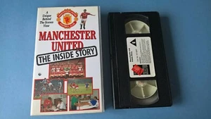 MANCHESTER UNITED -THE INSIDE STORY 1989 - VHS VIDEO VINTAGE - Imagen 1 de 3