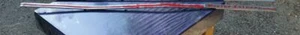 Vintage Chevrolet Chevy Master Deluxe Hood Chrome Trim has a bend - Bild 1 von 5