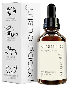 POPPY AUSTIN Vitamin C Hyaluronic Acid Face Anti Aging 60 ml - Picture 1 of 2