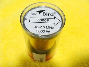 Bird 5000P Plug-in Element / Slug 0-5000W 5kW .45-2.5MHz for Bird 43 Wattmeter - Zdjęcie 1 z 2