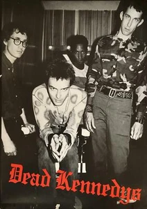 Dead Kennedys Vintage UK Import Poster 23.5 x 33 - Picture 1 of 1