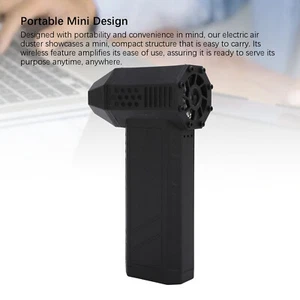 Mini Jet Fan Powerful Electric Air Duster Compressed Air Duster Handheld - Afbeelding 1 van 12