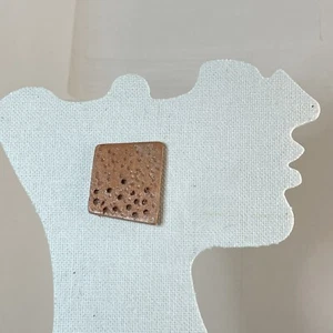 Cute Wood Stud Handmade Earrings Natural Wood For Women - Picture 1 of 2
