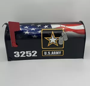 Cassetta postale personalizzata esercito americano, regali patriottici per il giorno dell'indipendenza - Foto 1 di 10