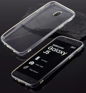 Funda protectora transparente de silicona para Samsung Galaxy J5 2017 DuoS - Imagen 1 de 6