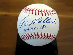 BILL MADLOCK 4 X N.L. BATTING CHAMP PIRATES SIGNED AUTO OML BASEBALL JSA BEAUTY - Picture 1 of 3