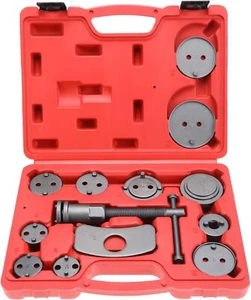 13Pc Universal Disc Brake Caliper Wind Back Tool Kit Piston Pad Compressor Tool - Bild 1 von 9