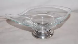 Vintage WEB Sterling Base Divided Candy Dish - Picture 1 of 3
