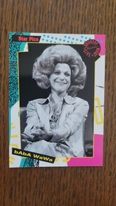 GILDA RADNER card 1992 Saturday Night Live #109 Baba Wawa Barbara Walters parody