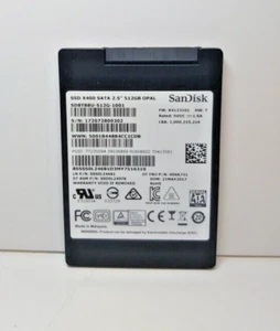 512GB Sandisk X400 2.5 SSD HDD for PC Laptop Desktop Computers - Picture 1 of 1
