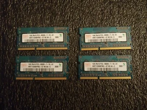 Lot of 1 GB DDR3 SODIMM Laptop Memory Mixed of Micro and SK Hynix TESTED - Picture 1 of 4