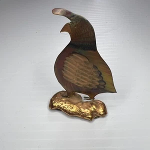 BSA Metall Vogel stehendes Stück möglicherweise Kupfer STS-349 - Bild 1 von 7