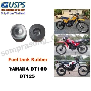 Classic Yamaha DT100 DT125 Fuel Tank Rubber Bush Damper Set - Picture 1 of 4