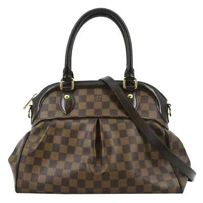 Bolso de hombro Louis Vuitton Trevi PM Damier Level marrón Foto 1 de 4