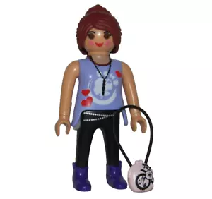 Playmobil Mujer Moderna Niña con Bolsa - C42 - City Life - Imagen 1 de 4