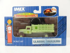 Imex Classic Trucking 1/87 (HO Scale) Peterbilt Stake Truck (US Forest Service) - Picture 1 of 8