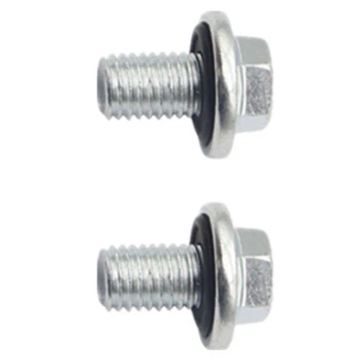 2 Oil Drain Plug Bolt For GMC Buick Cadillac Chevrolet 55577568 W/Gasket USSTOCK - Image 1 of 2