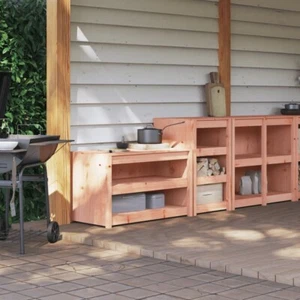 Outdoor-Küchenschränke 2 Stk. Massivholz Douglasie - Bild 1 von 10