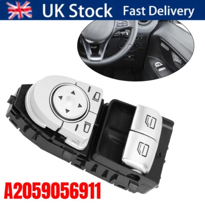 Front Power Window Control Switch A2059056911 Fits For Vito 447 448 SLS - Image 1 of 4