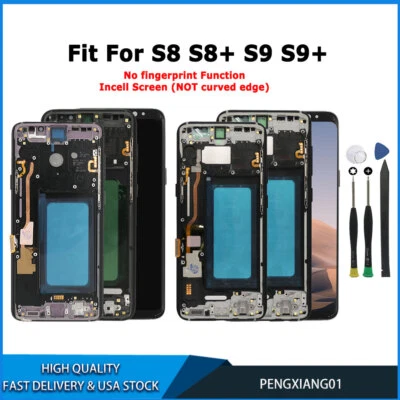 Marco digitalizador de pantalla LCD Incell para Samsung Galaxy S9 S9 Plus S8 S8+ Foto 1 de 4