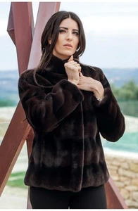 ECOPELLICCIA   Donna  Nero/bordeaux  Chiara Oro - Imagen 1 de 4