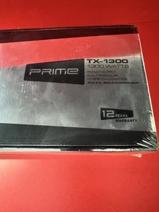BRAND NEW Seasonic Prime TX-1300 1300W 80+ Titanium ATX 3.1 PCIe 5.1 Modular - Picture 1 of 3