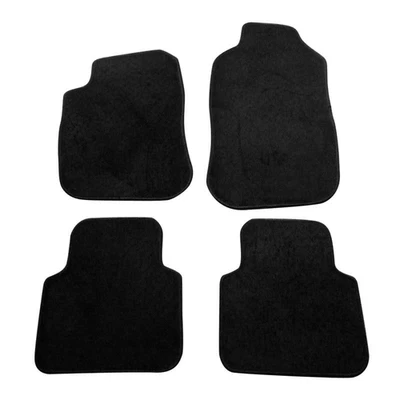 Juego de 4 alfombrillas de nailon negras para sedán serie LS Saturn 00-02 Foto 1 de 3
