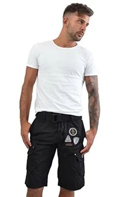 Geographical Norway Shorts Presbul Bermuda Black Man - Image 1 of 3