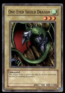 One-Eyed Shield Dragon LOB-087 Unlimited Edition - Picture 1 of 2
