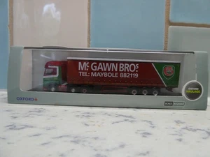 OXFORD N GAUGE  1:148 NMB007 Mercedes Actros Curtainside McGawn Bros Lorry - B - Picture 1 of 12
