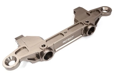 Grey Billet Machined Rear Bumper Mount for Axial 1/6 SCX6 251008 - Image 1 of 3